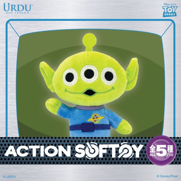 URDU 盲盒系列 - ACTION SOFTOYS系列 迪士尼彼思 三眼仔 反斗奇兵
