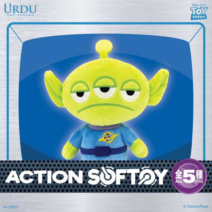 URDU 盲盒系列 - ACTION SOFTOYS系列 迪士尼彼思 三眼仔 反斗奇兵