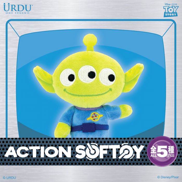 URDU 盲盒系列 - ACTION SOFTOYS系列 迪士尼彼思 三眼仔 反斗奇兵