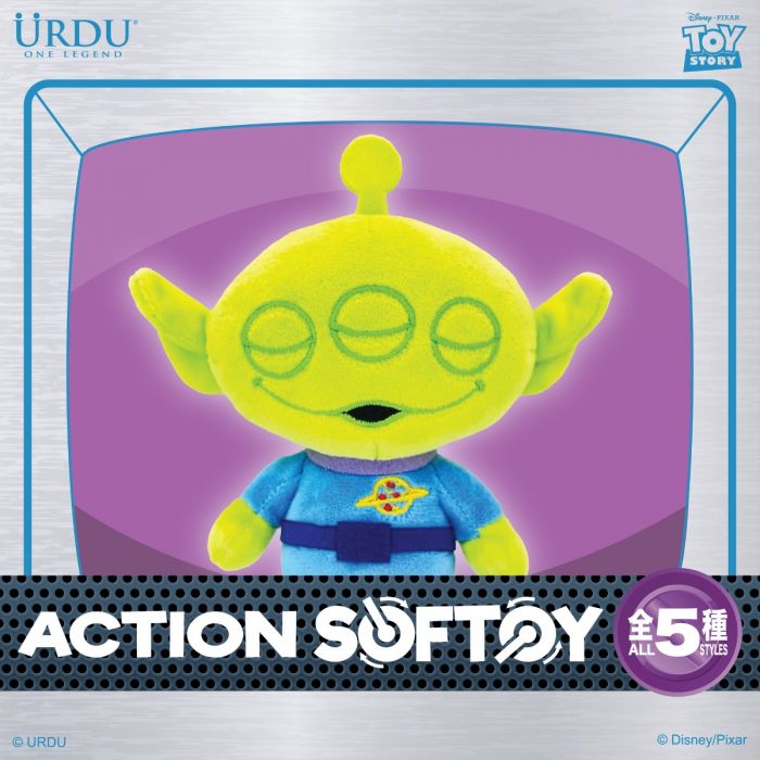 URDU 盲盒系列 - ACTION SOFTOYS系列 迪士尼彼思 三眼仔 反斗奇兵