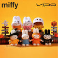 VIPO 盲盒手辦 - 米菲Miffy裝扮 萬聖節毛絨掛件系列