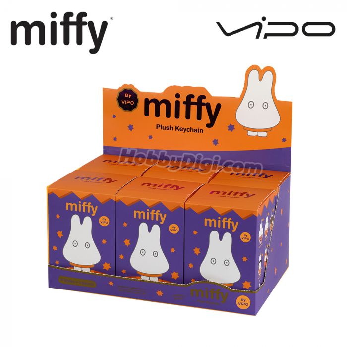 VIPO 盲盒手辦 - 米菲Miffy裝扮 萬聖節毛絨掛件系列
