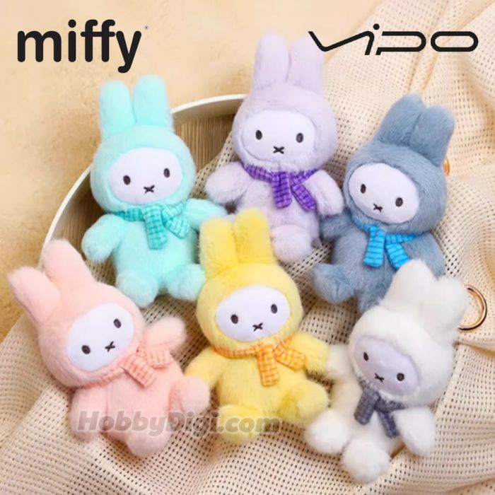 VIPO 盲盒手辦 - Miffy 毛絨馬卡龍系列