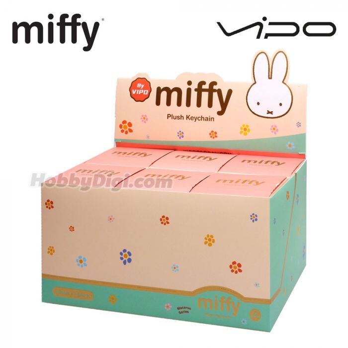 VIPO 盲盒手辦 - Miffy 毛絨馬卡龍系列