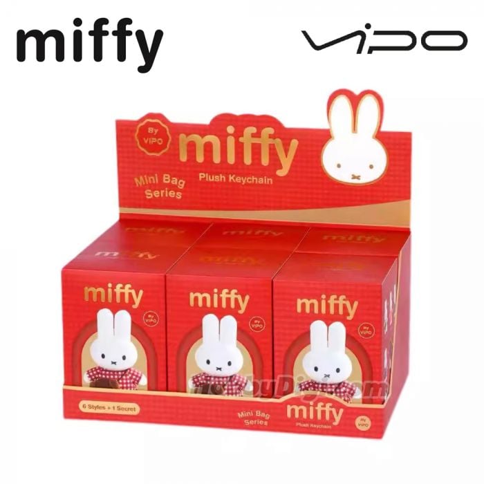 VIPO 盲盒手辦 - 米菲 出游毛絨公仔系列